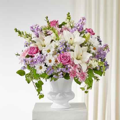 Remarkable Life Urn Arrangement – LESLIE'S FLOWERS & PARTY SUPPLIES, Howell NJ