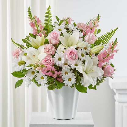Soft Touch Tabletop Basket – LESLIE'S FLOWERS & PARTY SUPPLIES, Howell NJ