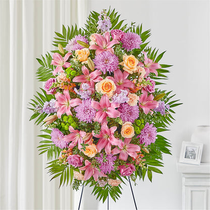 Love & Light Standing Spray – LESLIE'S FLOWERS & PARTY SUPPLIES, Howell NJ