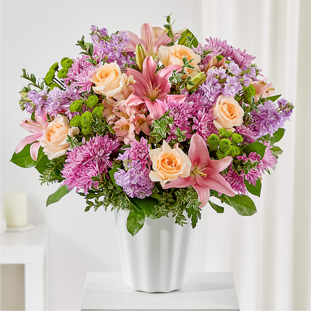 Supportive Embrace Tabletop Basket – LESLIE'S FLOWERS & PARTY SUPPLIES, Howell NJ