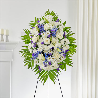 At Rest Standing Spray – LESLIE'S FLOWERS & PARTY SUPPLIES, Howell NJ