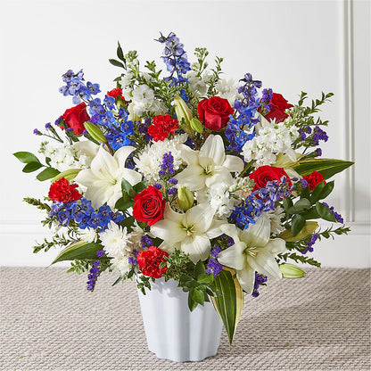 Consoled Floor Basket – LESLIE'S FLOWERS & PARTY SUPPLIES, Howell NJ