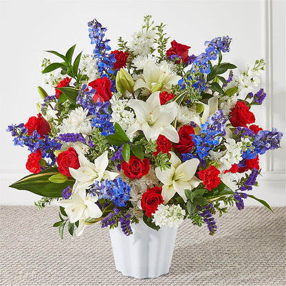Consoled Floor Basket – LESLIE'S FLOWERS & PARTY SUPPLIES, Howell NJ