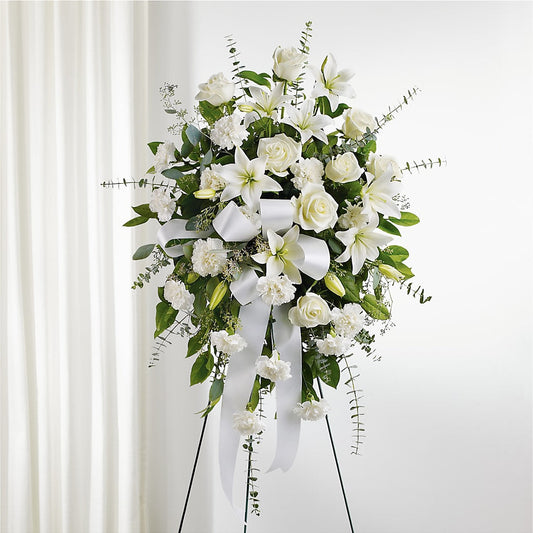 With Care Standing Spray – LESLIE'S FLOWERS & PARTY SUPPLIES, Howell NJ