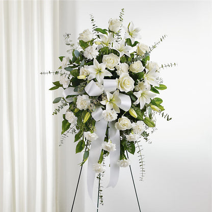 With Care Standing Spray – LESLIE'S FLOWERS & PARTY SUPPLIES, Howell NJ