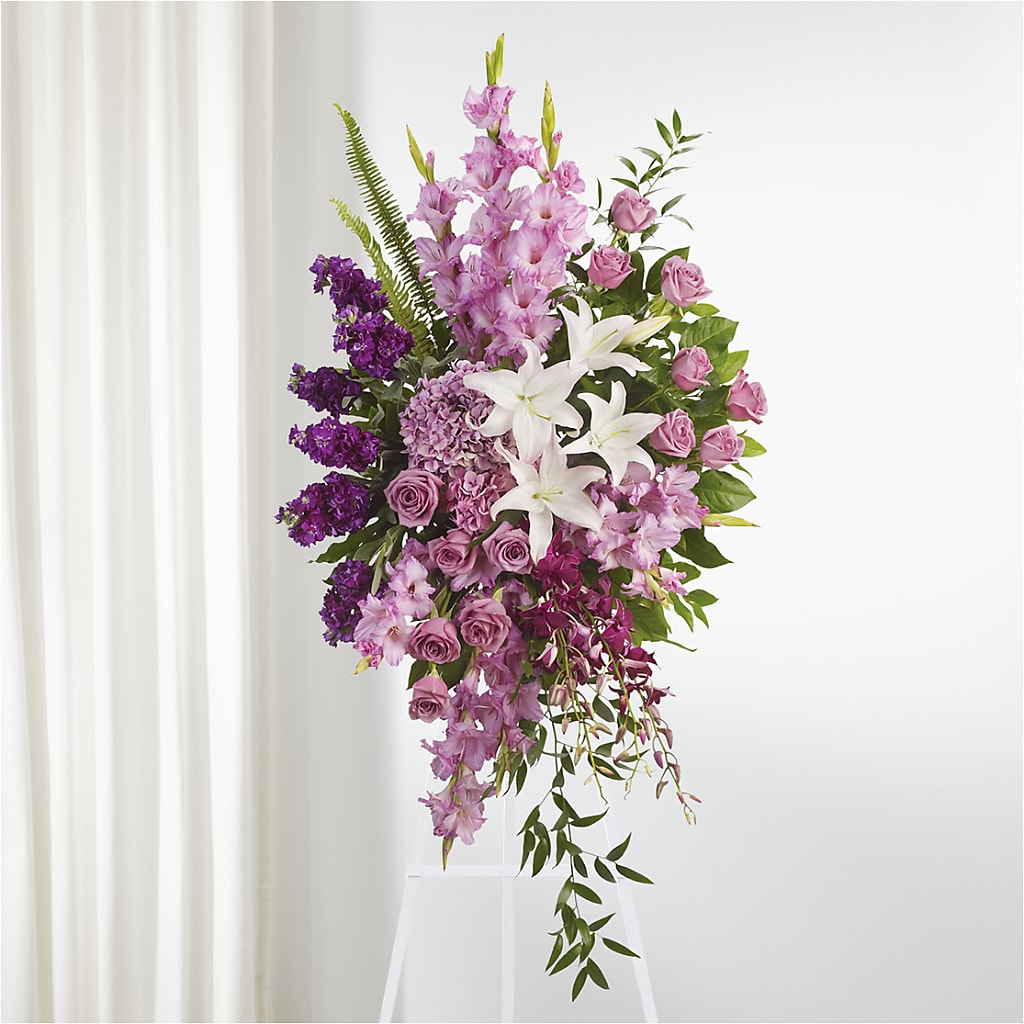 Never Alone Standing Spray – LESLIE'S FLOWERS & PARTY SUPPLIES, Howell NJ
