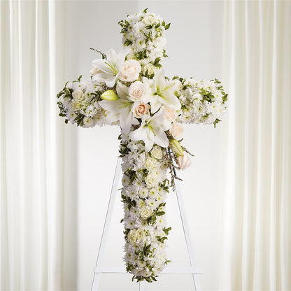 Spiritual Guidance Standing Spray – LESLIE'S FLOWERS & PARTY SUPPLIES, Howell NJ