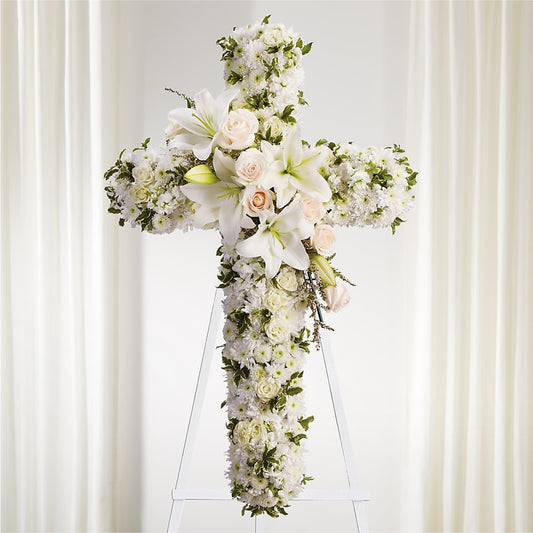 Spiritual Guidance Standing Spray – LESLIE'S FLOWERS & PARTY SUPPLIES, Howell NJ