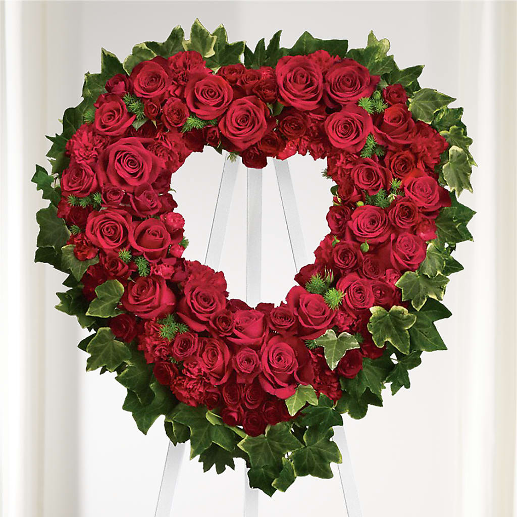 Wholehearted Standing Spray – LESLIE'S FLOWERS & PARTY SUPPLIES, Howell NJ
