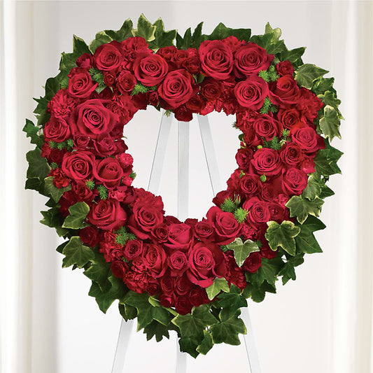 Wholehearted Standing Spray – LESLIE'S FLOWERS & PARTY SUPPLIES, Howell NJ