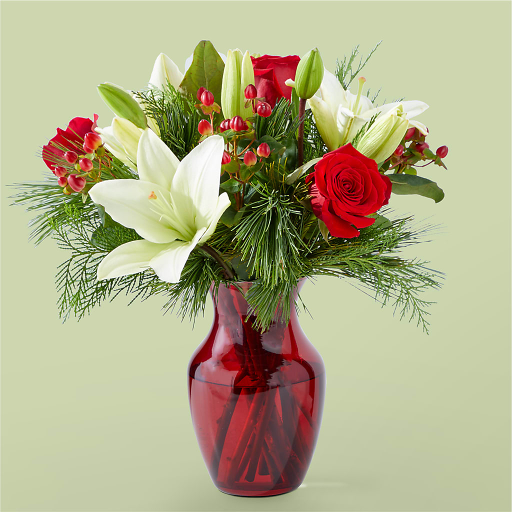Evergreen Delight Bouquet – LESLIE'S FLOWERS & PARTY SUPPLIES, Howell NJ