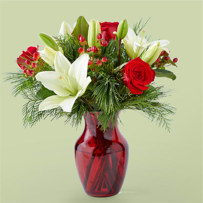 Evergreen Delight Bouquet – LESLIE'S FLOWERS & PARTY SUPPLIES, Howell NJ
