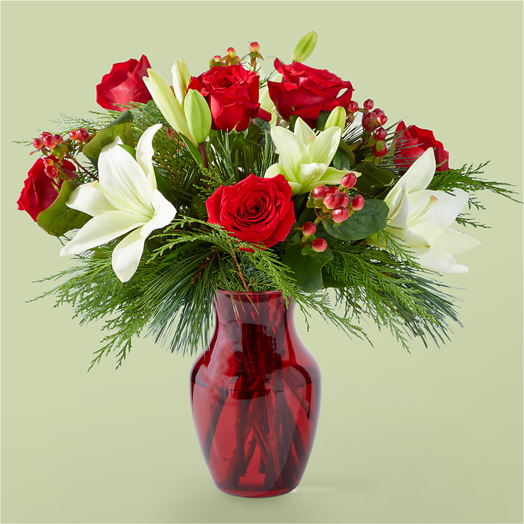 Evergreen Delight Bouquet – LESLIE'S FLOWERS & PARTY SUPPLIES, Howell NJ
