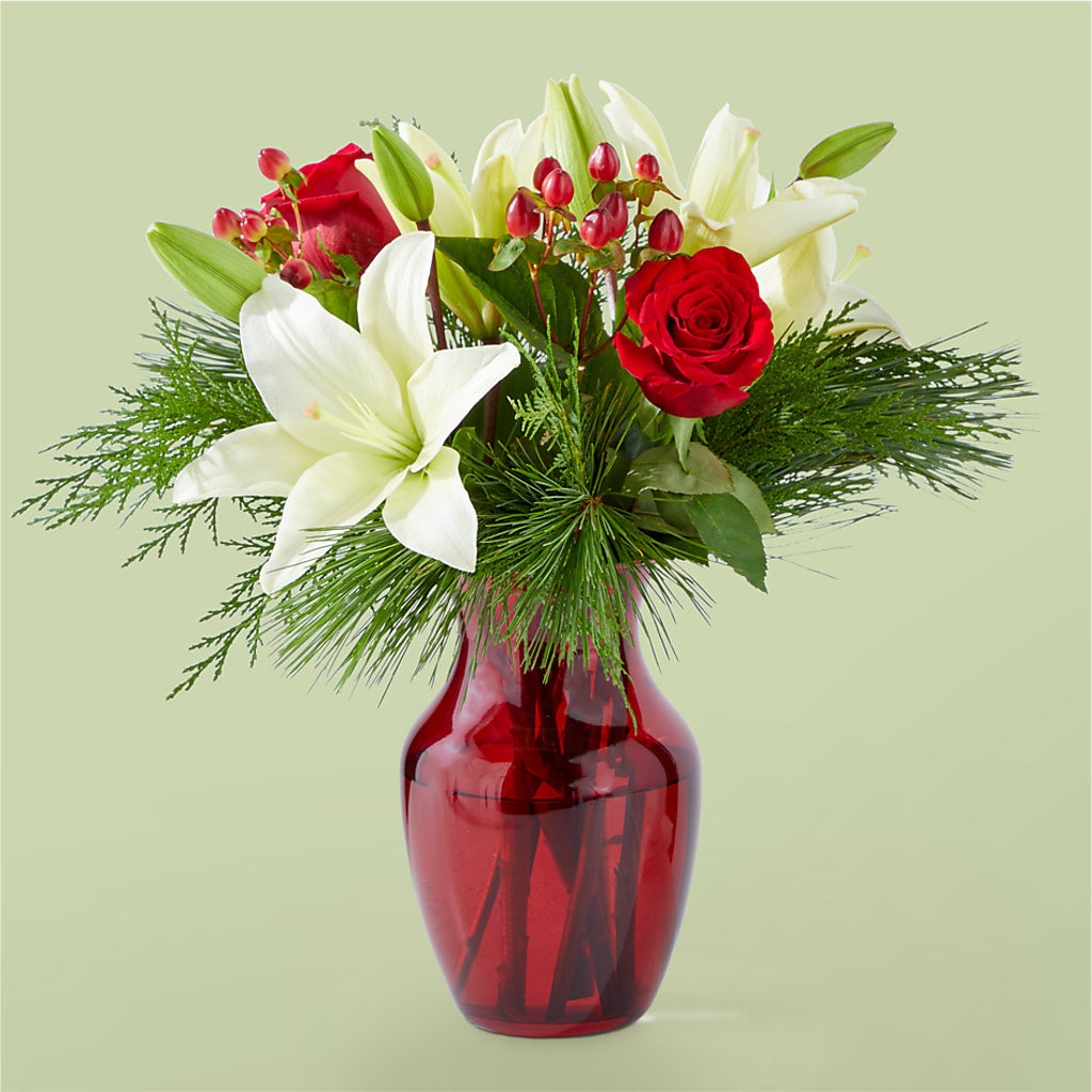 Evergreen Delight Bouquet – LESLIE'S FLOWERS & PARTY SUPPLIES, Howell NJ