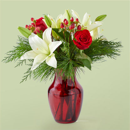 Evergreen Delight Bouquet – LESLIE'S FLOWERS & PARTY SUPPLIES, Howell NJ