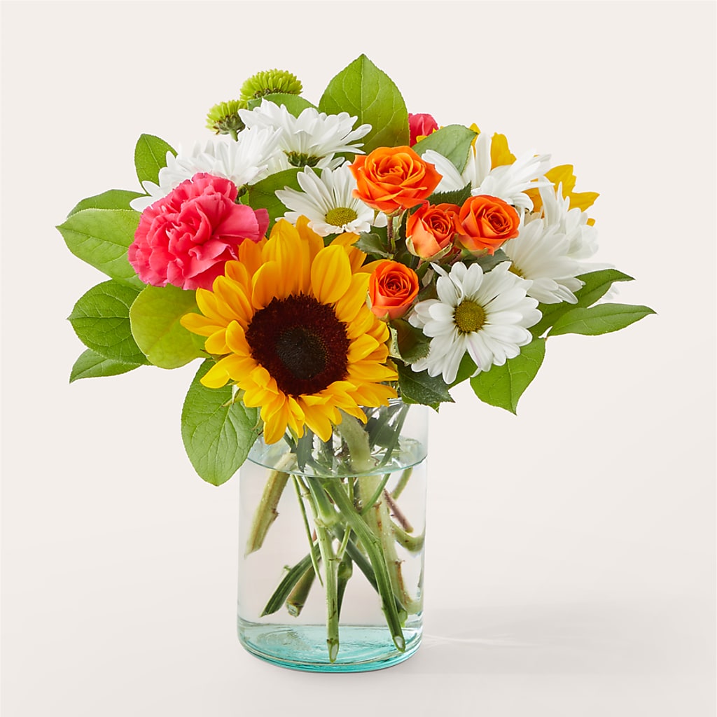 Sun-drenched Blooms Bouquet – LESLIE'S FLOWERS & PARTY SUPPLIES, Howell NJ