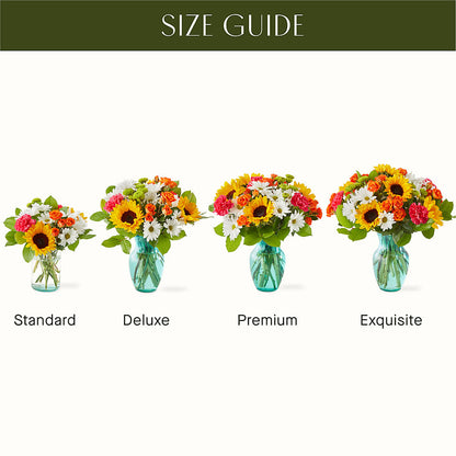 Sun-drenched Blooms Bouquet – LESLIE'S FLOWERS & PARTY SUPPLIES, Howell NJ