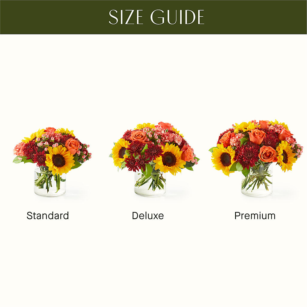 September Sunset Bouquet – LESLIE'S FLOWERS & PARTY SUPPLIES, Howell NJ