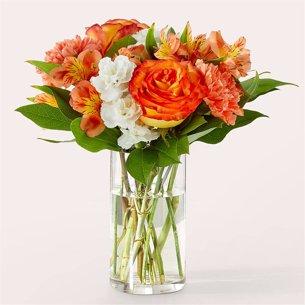 Apricot Glow Bouquet – LESLIE'S FLOWERS & PARTY SUPPLIES, Howell NJ