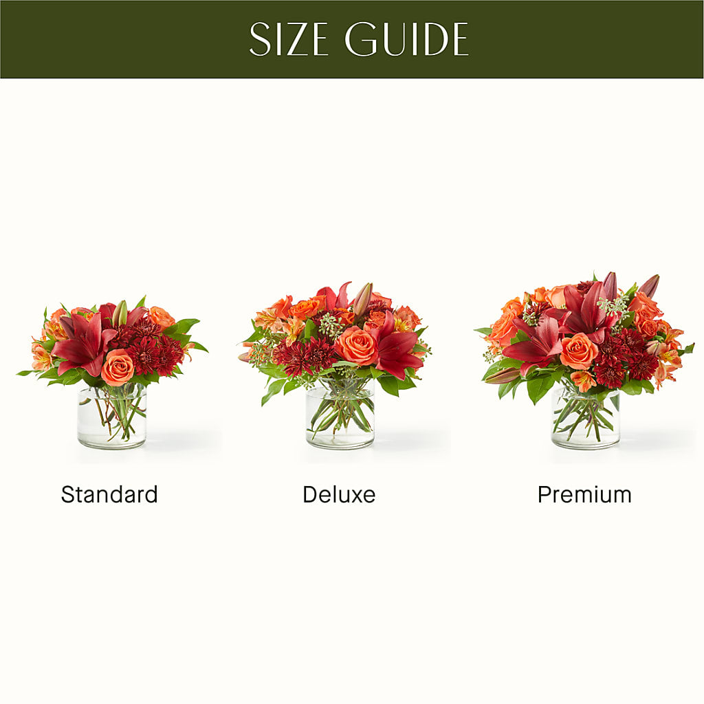 Crimson Leaves Bouquet – LESLIE'S FLOWERS & PARTY SUPPLIES, Howell NJ
