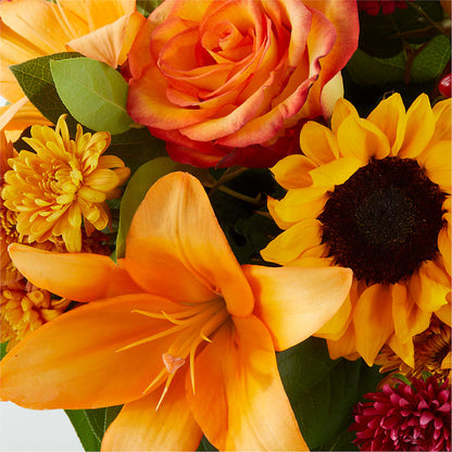 Grateful Centerpiece – LESLIE'S FLOWERS & PARTY SUPPLIES, Howell NJ