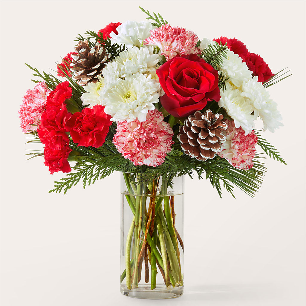 Candy Cane Lane Bouquet – LESLIE'S FLOWERS & PARTY SUPPLIES, Howell NJ