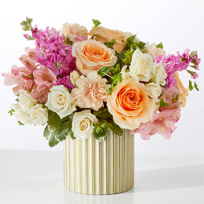 Paradise Bouquet with Ivory Vase – LESLIE'S FLOWERS & PARTY SUPPLIES, Howell NJ