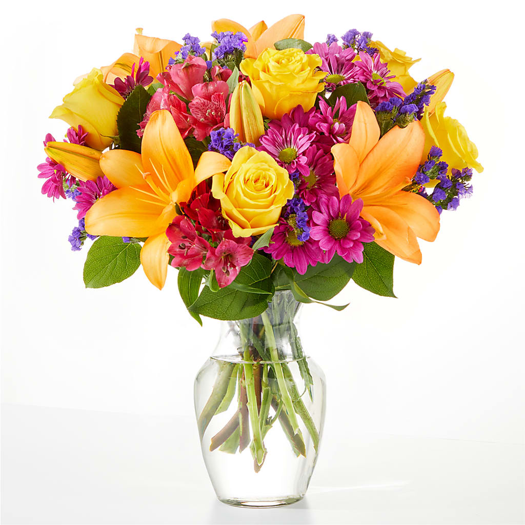 Colorful Visions Bouquet – LESLIE'S FLOWERS & PARTY SUPPLIES, Howell NJ