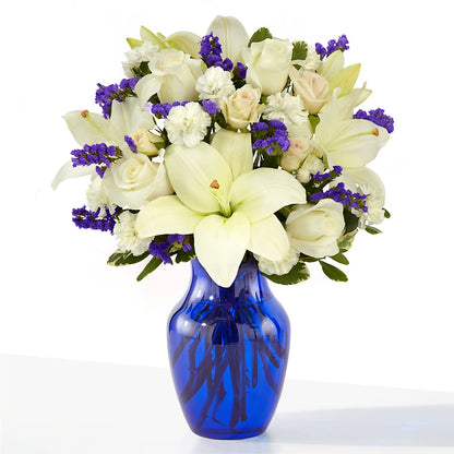 Sapphire Rush Bouquet – LESLIE'S FLOWERS & PARTY SUPPLIES, Howell NJ