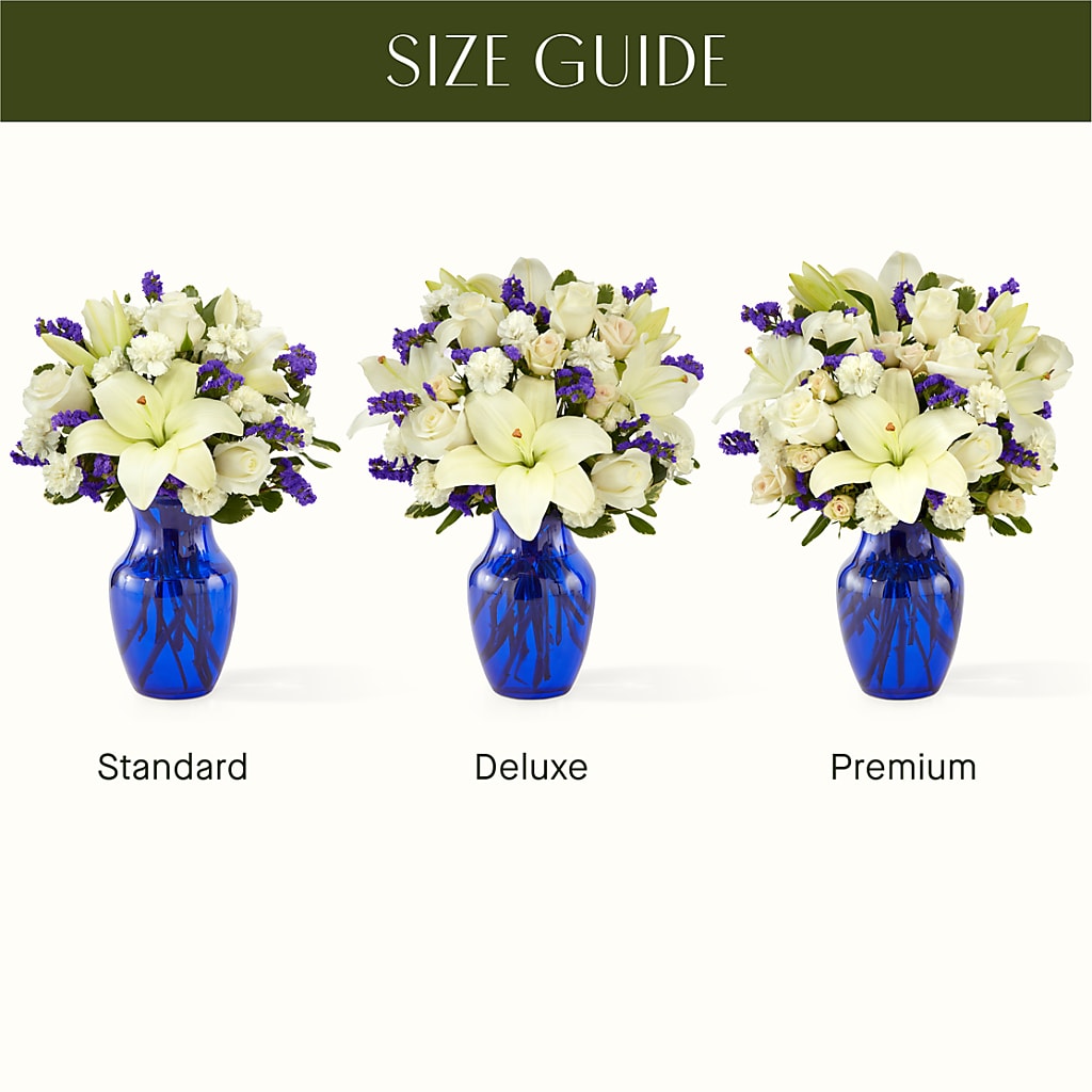 Sapphire Rush Bouquet – LESLIE'S FLOWERS & PARTY SUPPLIES, Howell NJ