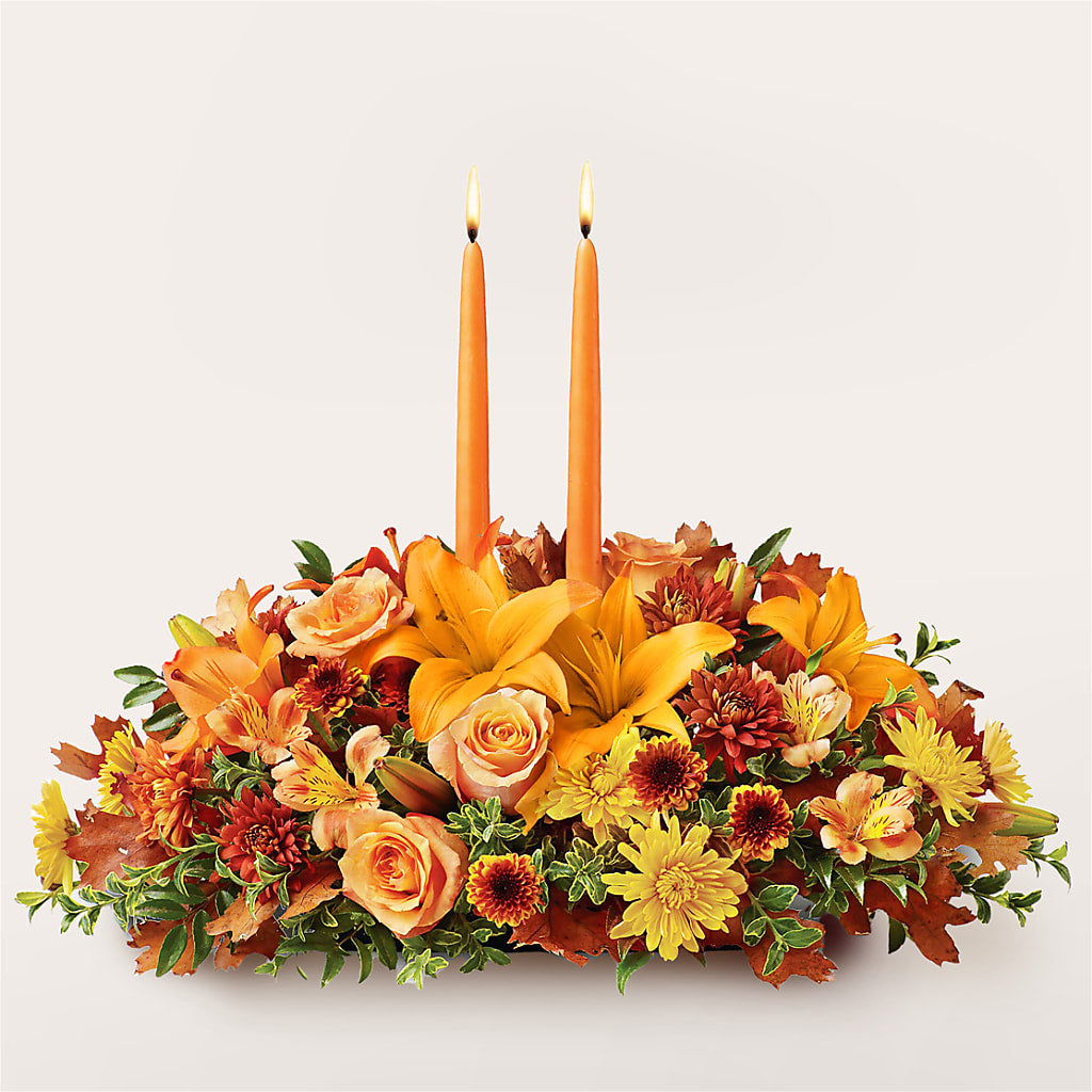 Traditions Centerpiece – LESLIE'S FLOWERS & PARTY SUPPLIES, Howell NJ