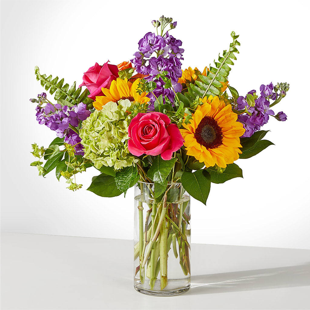 Vibrant Greetings Bouquet – LESLIE'S FLOWERS & PARTY SUPPLIES, Howell NJ