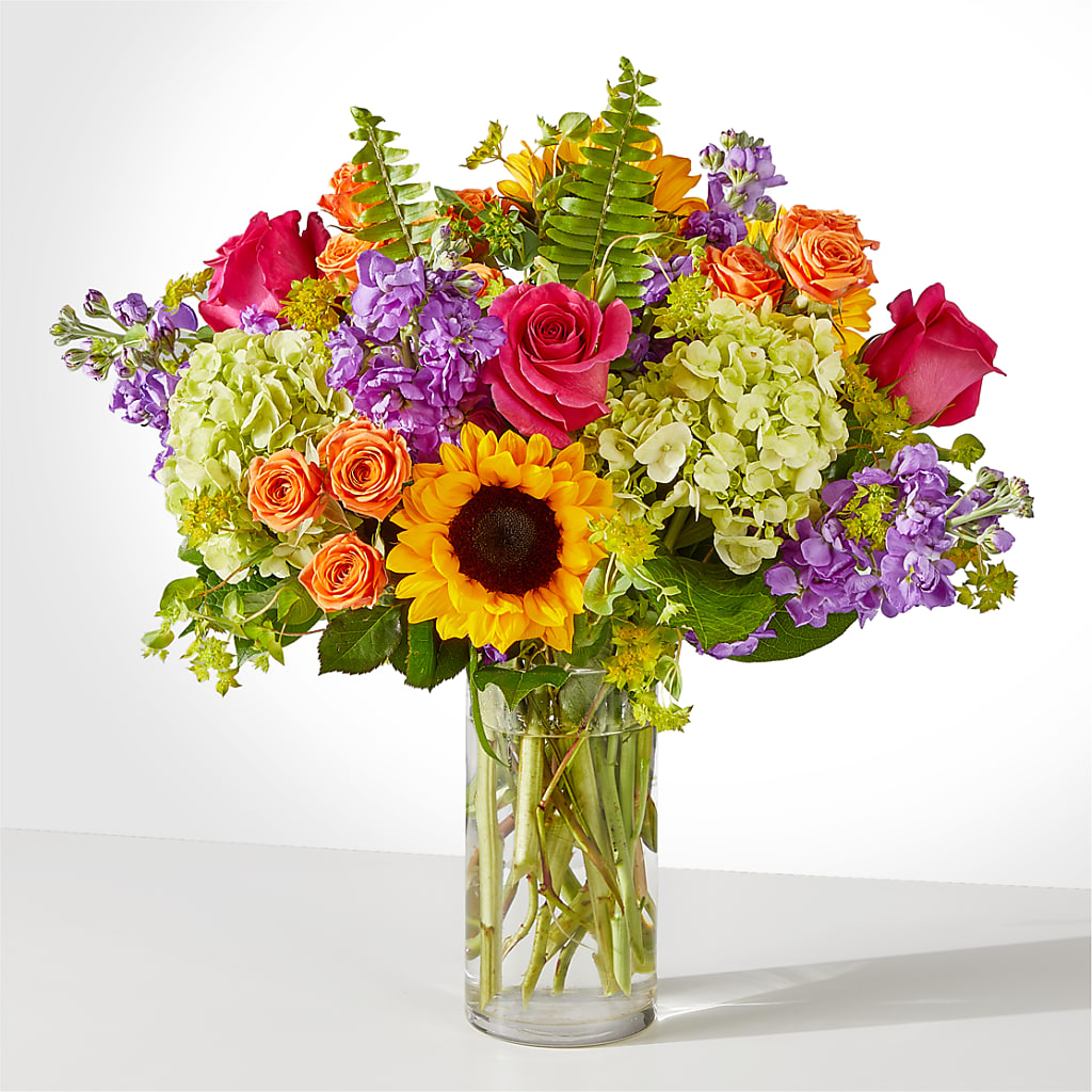 Vibrant Greetings Bouquet – LESLIE'S FLOWERS & PARTY SUPPLIES, Howell NJ
