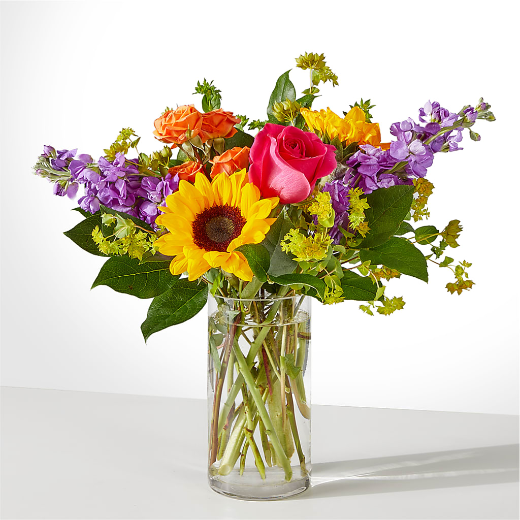 Vibrant Greetings Bouquet – LESLIE'S FLOWERS & PARTY SUPPLIES, Howell NJ