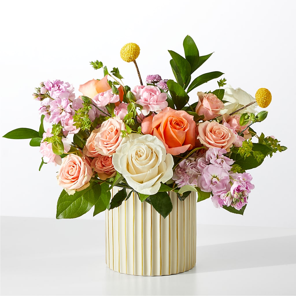 French Market Bouquet with Ivory Vase – LESLIE'S FLOWERS & PARTY SUPPLIES, Howell NJ