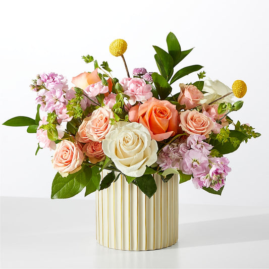 French Market Bouquet with Ivory Vase – LESLIE'S FLOWERS & PARTY SUPPLIES, Howell NJ