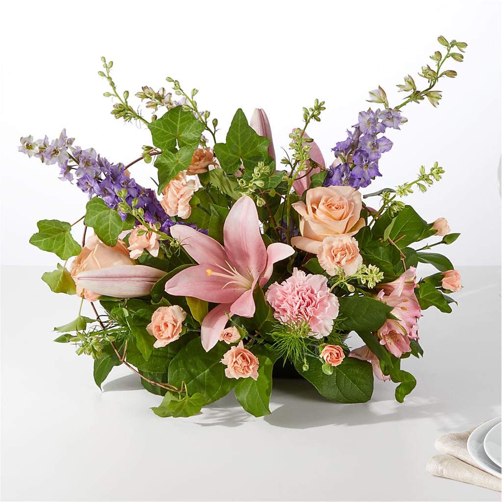 Blossom Time Centerpiece – LESLIE'S FLOWERS & PARTY SUPPLIES, Howell NJ