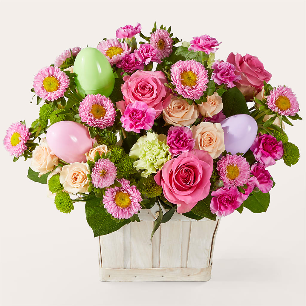 Get Eggcited Basket – LESLIE'S FLOWERS & PARTY SUPPLIES, Howell NJ