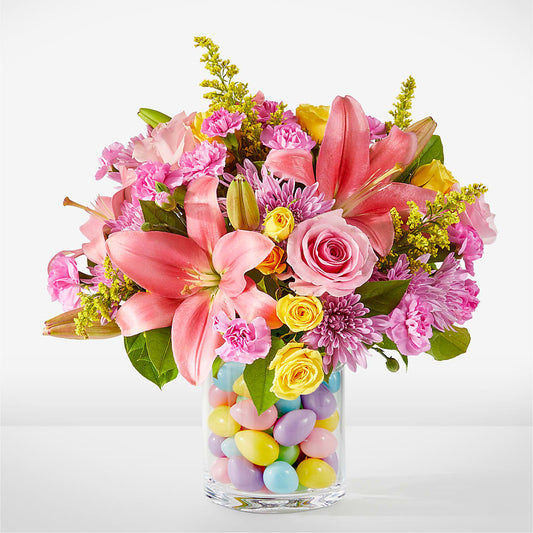 Easter Egg Hunt Bouquet – LESLIE'S FLOWERS & PARTY SUPPLIES, Howell NJ