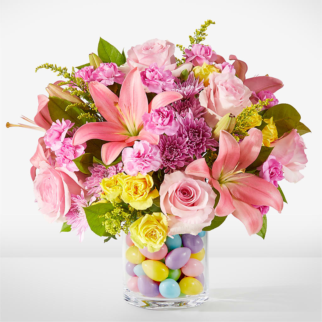 Easter Egg Hunt Bouquet – LESLIE'S FLOWERS & PARTY SUPPLIES, Howell NJ
