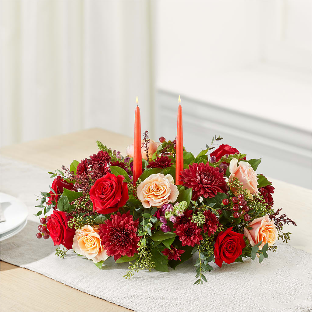 Most Thankful Centerpiece – LESLIE'S FLOWERS & PARTY SUPPLIES, Howell NJ