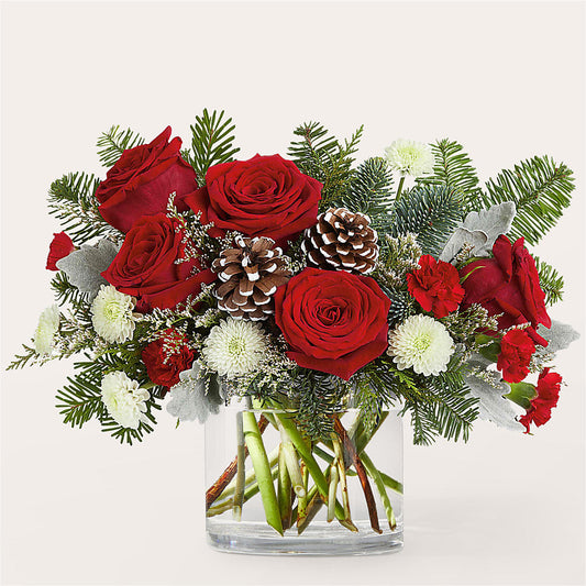 Yule Cheer Bouquet – LESLIE'S FLOWERS & PARTY SUPPLIES, Howell NJ