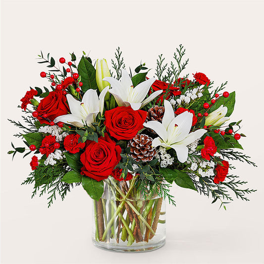 Best in Snow Bouquet – LESLIE'S FLOWERS & PARTY SUPPLIES, Howell NJ