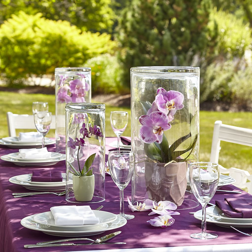 Dramatic Garden Centerpiece – LESLIE'S FLOWERS & PARTY SUPPLIES, Howell NJ