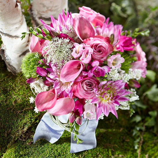 Pink Profusion Bouquet – LESLIE'S FLOWERS & PARTY SUPPLIES, Howell NJ