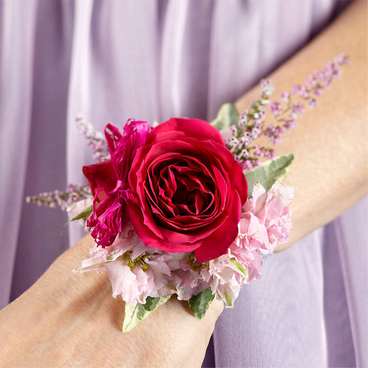 Rose Charm Corsage – LESLIE'S FLOWERS & PARTY SUPPLIES, Howell NJ