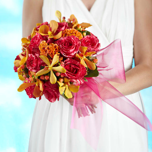 Brilliant Shades of Love Bouquet – LESLIE'S FLOWERS & PARTY SUPPLIES, Howell NJ