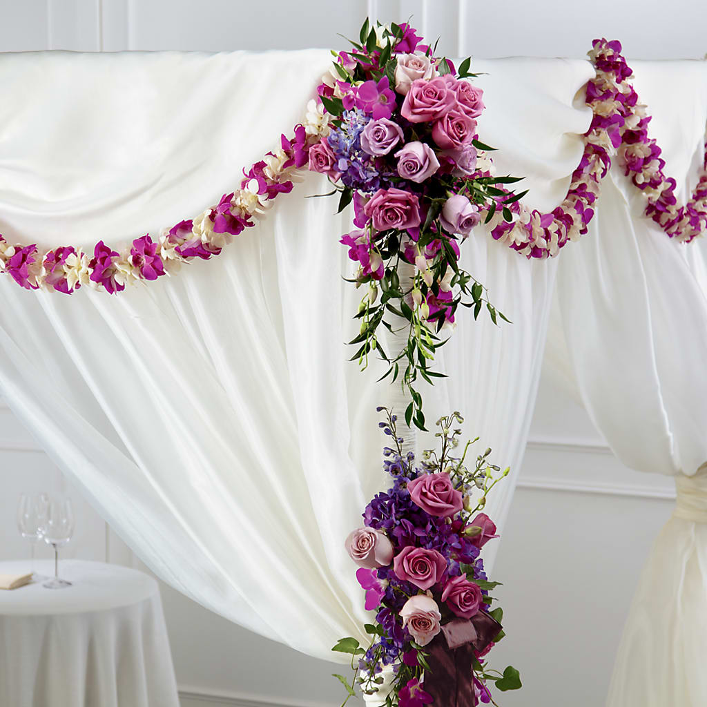 Color & Light Chuppah Decor – LESLIE'S FLOWERS & PARTY SUPPLIES, Howell NJ