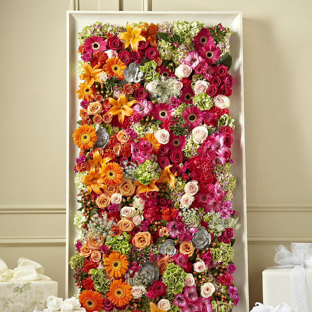 Fresh Picked Floral Wall – LESLIE'S FLOWERS & PARTY SUPPLIES, Howell NJ
