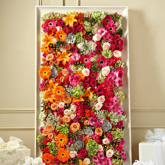 Fresh Picked Floral Wall – LESLIE'S FLOWERS & PARTY SUPPLIES, Howell NJ